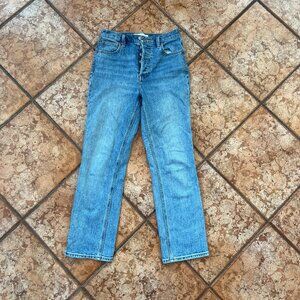 Denim Forum Brand Arlo High Rise Straight Jeans - Size 26